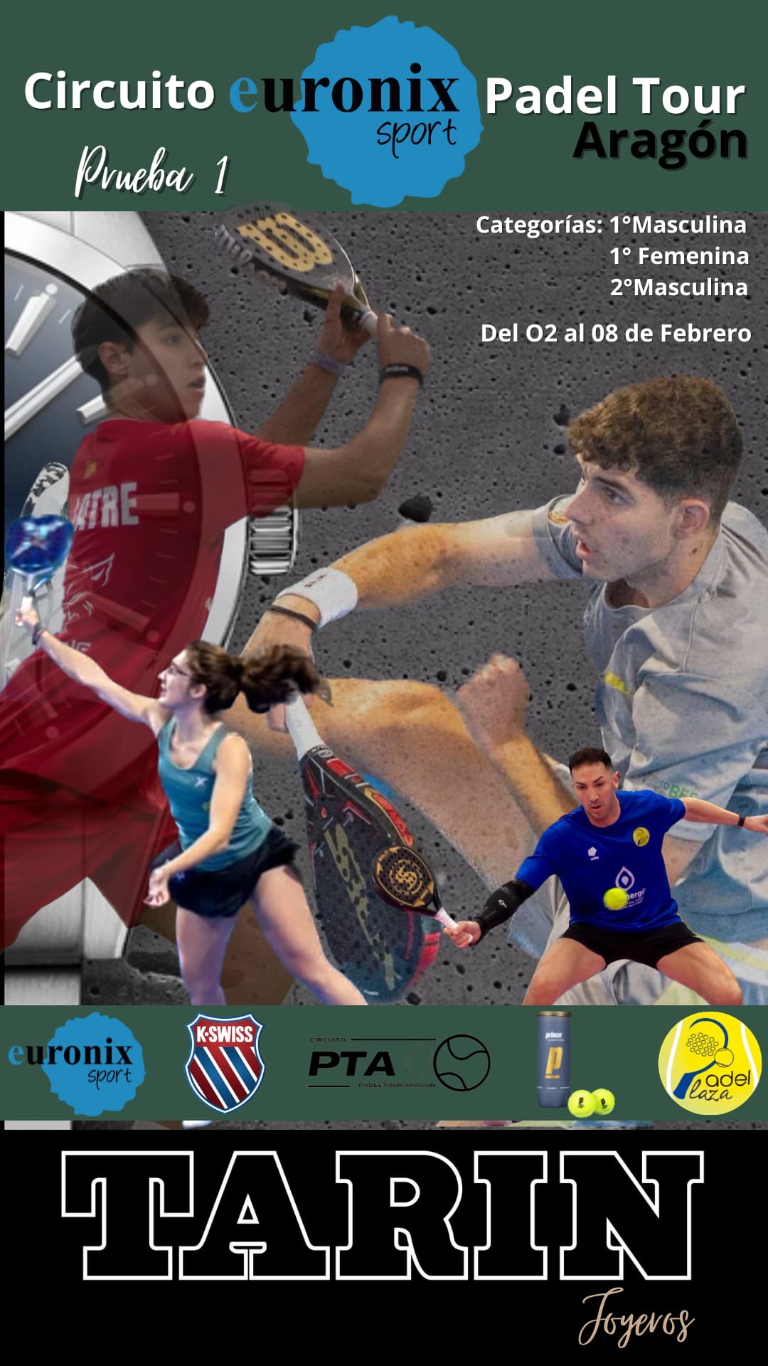 I PRUEBA EURONIX PTA (02-08/FEB.) – PADEL PLAZA